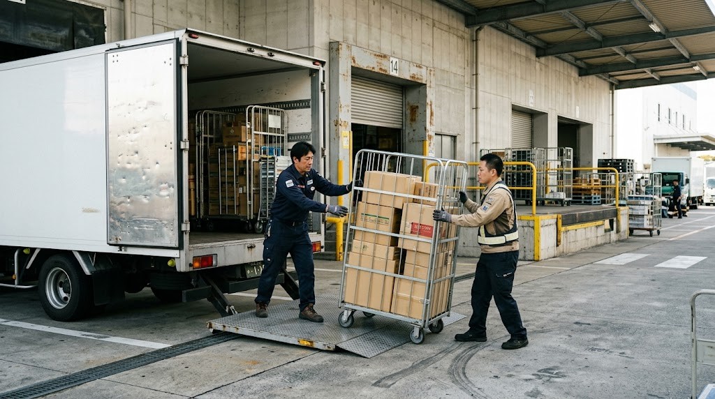 「昼休憩中は入荷を止めてほしい」に現場責任者はどう答えるか